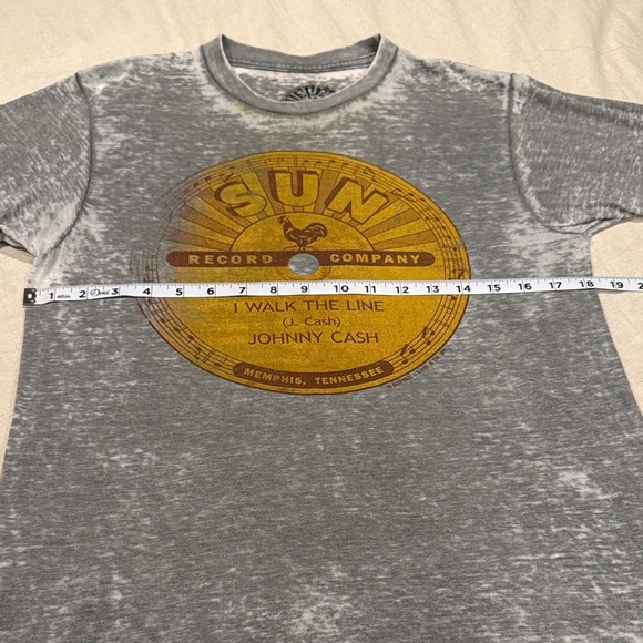 Sun Record Company Paper-thin Gray Men’s T-Shirt - Picture 4 of 6